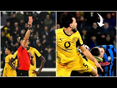 Dortmund zwei Rote Karten gegen Atalanta: Schlotterbeck und Bensebaini vom Platz gestellt