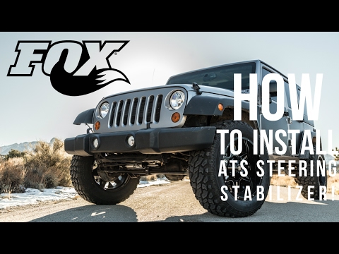 How To Install: BKTK983-02-070 2007+ Jeep JK Wrangler Fox ATS Steering Stabilizer