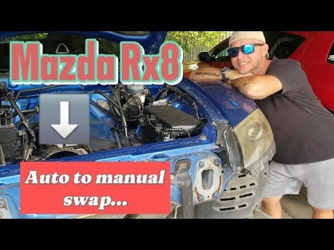 Mazda Rx8 auto to manual swap