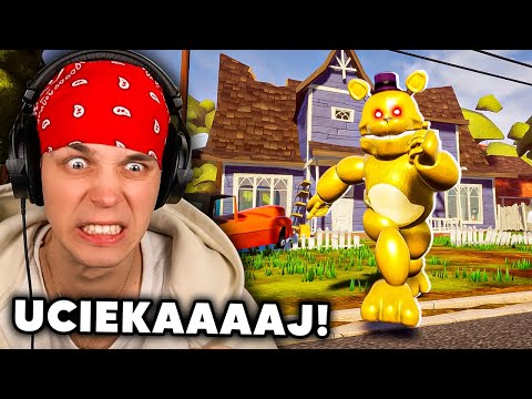 Dodałem MOD FREDBEAR do HELLO NEIGHBOR! *STRASZNE!*