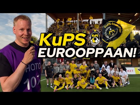 KuPS:n unelma toteutuu - paikka Euroopassa on TOTTA🔥