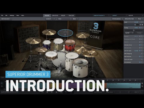 Superior Drummer 3: Introduction video