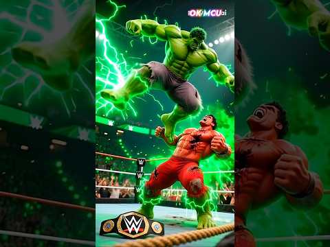 💚 Hulk vs Red Hulk ❤️ Epic Battle 💪 WWE Fight 💪#hulk