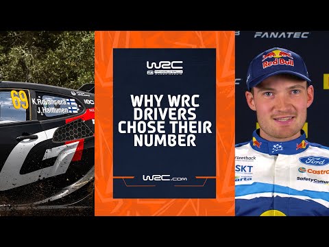 Why WRC drivers Chose Their Number