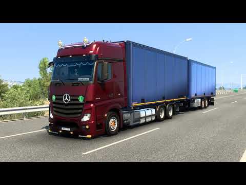 ETS2 1.40 - Euro Truck Simulator 2 - Mercedes Benz ACTROS MP4 - Madrid (ES) to Vigo (ES) #1