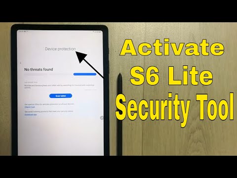 Activate Samsung's Built-In Security Feature to Protect Your Samsung Galaxy Tab S6 Lite