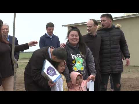 Plan “Mi Casa 1”: familias de Conhelo y Winifreda recibieron sus viviendas