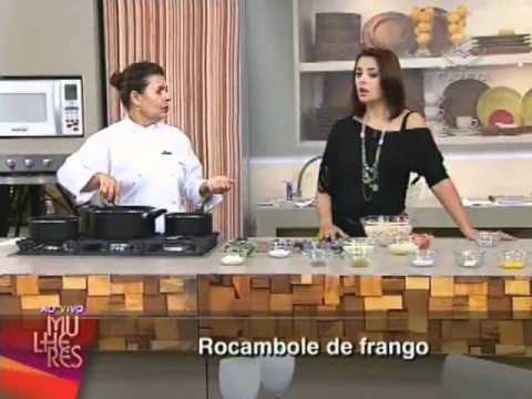 Gazeta Mulheres 15 06 2012 Receita de rocambole de frango