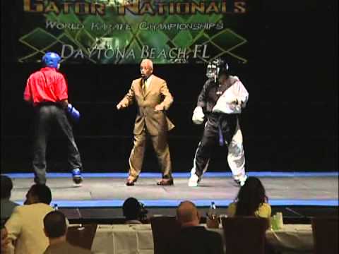 El Java Abdul Qadir vs Julio Lugo 2010 Gator Nationals Karate Tournament