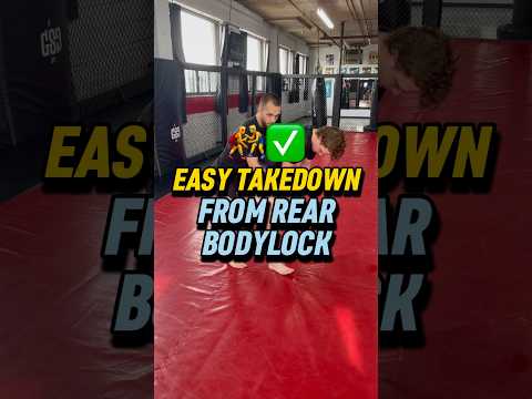 How to Takedown From a Rear Bodylock | #Wrestling for #JiuJitsu