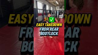 How to Takedown From a Rear Bodylock | #Wrestling for #JiuJitsu
