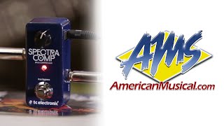 Video thumbnail for TC Electronic SpectraComp Overview - TC Electronic SpectraComp Bass Compressor Pedal by American Musical Supply