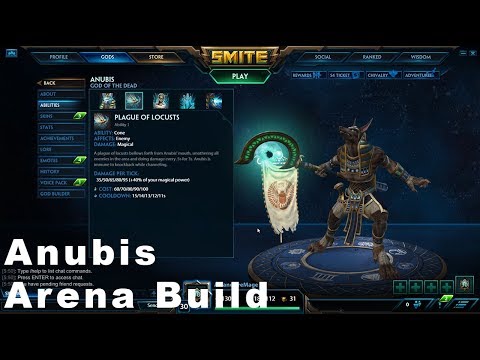 Smite Anubis Arena Build & Guide
