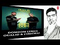 F1RSTMAN DomDom Lyrics PankajLyricalBook OUALID Firstman