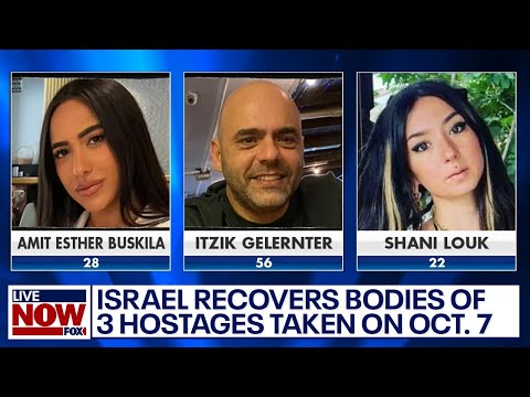 Israel-Hamas war: Bodies of 3 hostages recovered in Gaza | LiveNOW from FOX