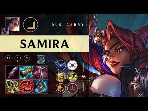 Samira ADC vs Caitlyn - KR Diamond Patch 26.01