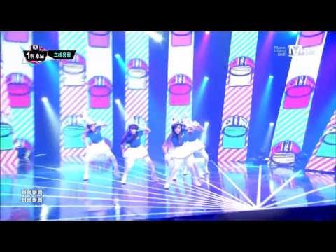 [130815] Crayon Pop (크레용팝) - Bar Bar Bar (빠빠빠) @ MNet MCountdown