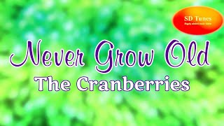 The Cranberries - Never Grow Old (lyric video)