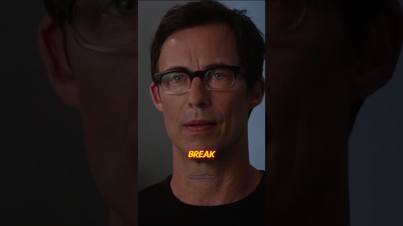 Harrison Wells: when some people break #quotes #tvshow #flash