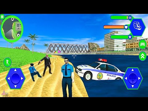 Miami Police Crime Vice Simulator - Fun At Miami City - Android Gameplay