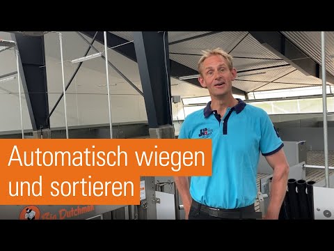Schweinemast im 6.000er Stall | Sortierwaage TriSort