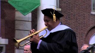 Wynton Marsalis Plays "When the Saints Go Marching In" at UVM Commencement