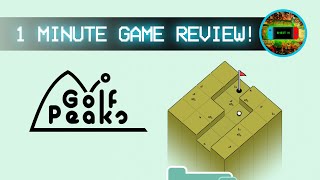 1 MINUTE REVIEW - Golf Peaks (Switch eShop)