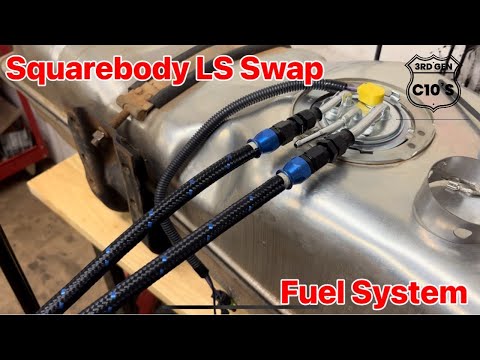 Simple LS Swap fuel system for a C10