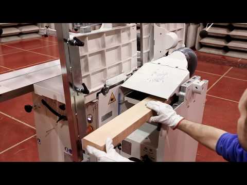 Prova di silenziosità albero pialla elicoidale Xylent