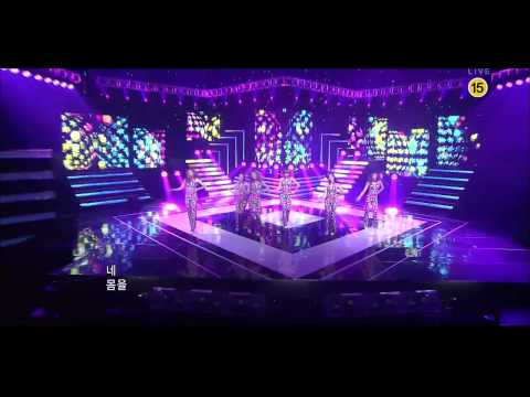 HD inkigayo 110918 Dal shabet - Bling Bling