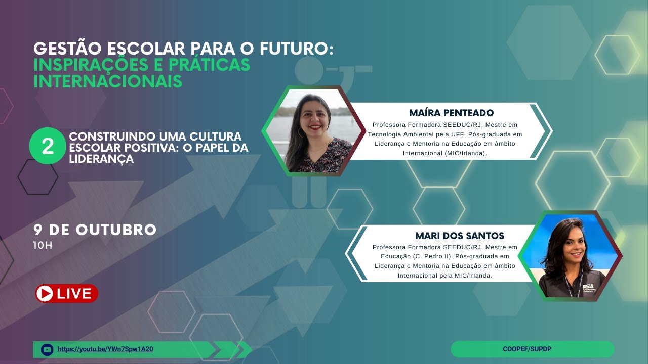 Gestão Escolar para o futuro: inspirações e práticas internacionais.