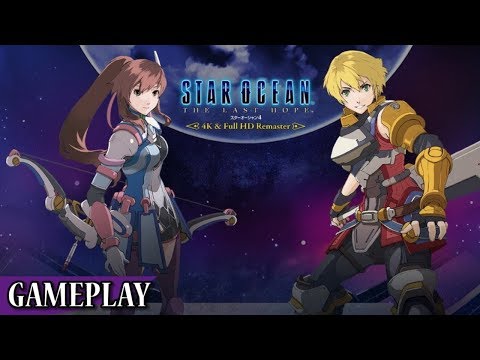 Gameplay de Star Ocean The Last Hope 4K and Full HD Remaster