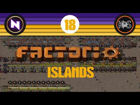 Factorio Islands - E18 - How many silly mistakes - Yuoki Industries coop with KatherineOfSky