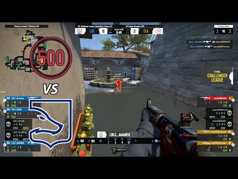 AMANEk !! LDLC vs 500 - HIGHLIGHTS  - INFERNO - ESL Challenger League Relegation S:43 - CSGO 2022