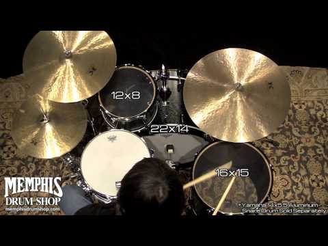 Yamaha Live Custom Drum Set 22/12/16 - Black Wood