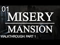 Misery Mansion Part 1 Walkthrough Gameplay Survival Horror Indie Game