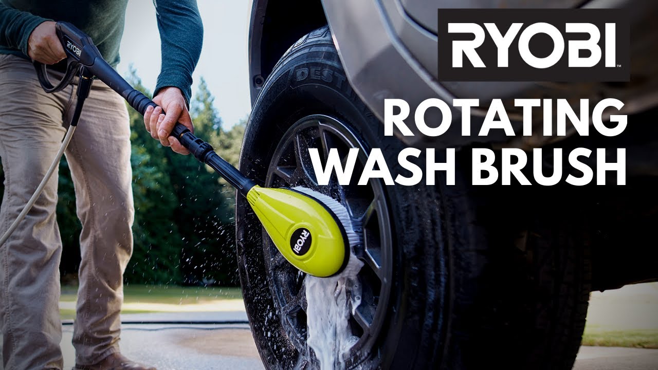 RYOBI Rotating Wash Brush