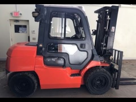 TOYOTA 7-series 7FDU35 8,000 lb Diesel #0569 - Forklift for Sale