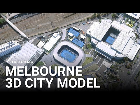 Melbourne 3D City Model by MetroMap