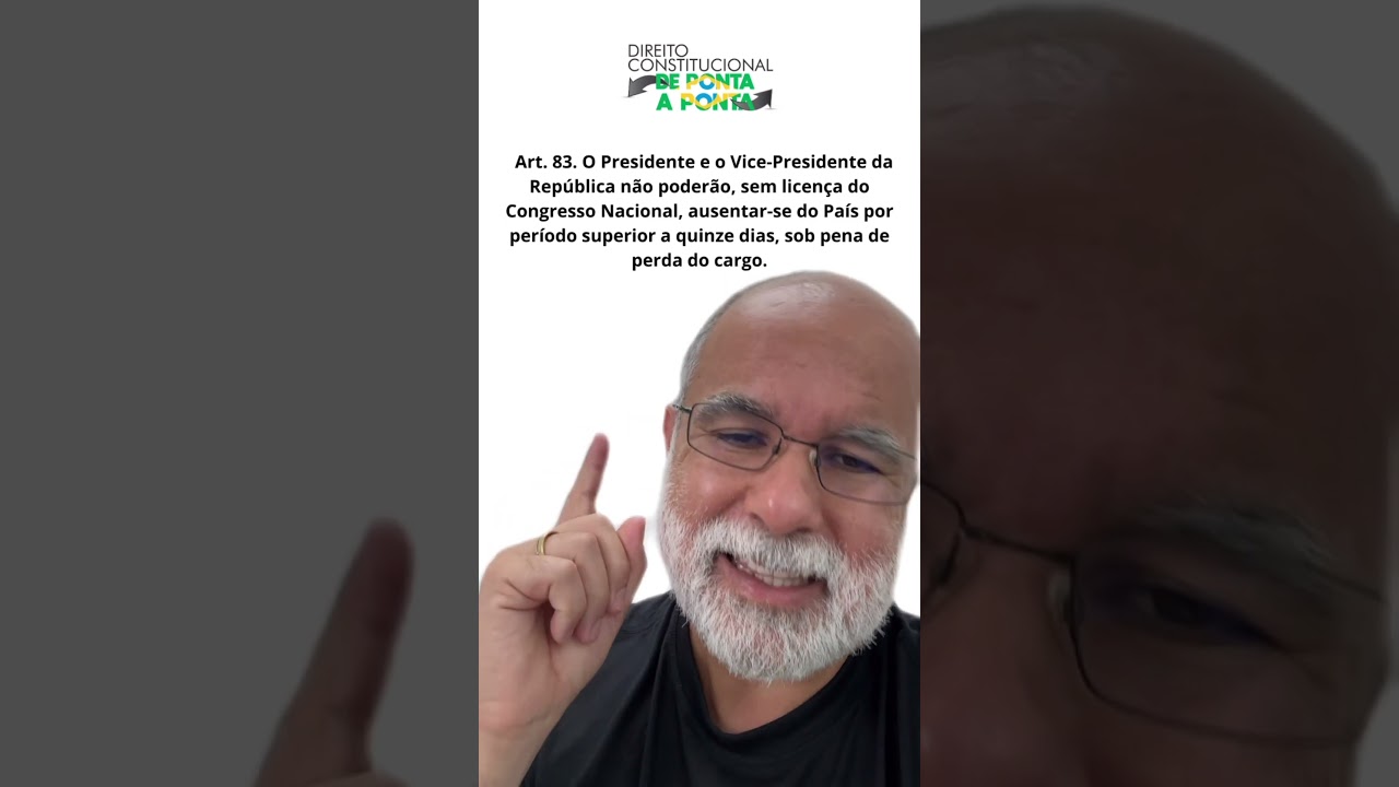 Bora estudar o artigo Art. 83 da CF?