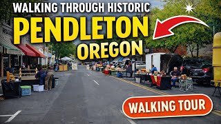 Walking Through Historic Pendleton Oregon | Old Town, Umatilla River & Classic Neighborhood