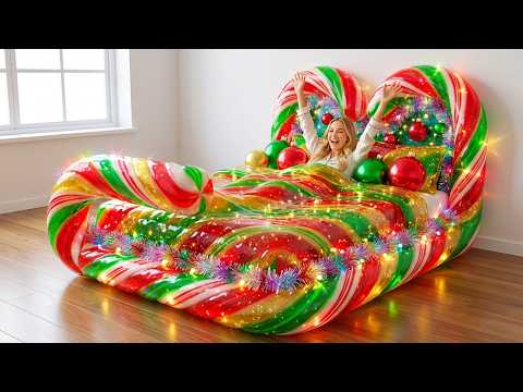 Which Cozy Christmas Bed Would YOU Sleep In Tonight? 🛏️🎅💫 Let The Holiday ASMR Immersion Begin…