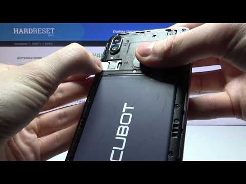 Как вставить Сим карту и карту памяти CUBOT R15 Pro / Как вставить карту памяти CUBOT R15 Pro