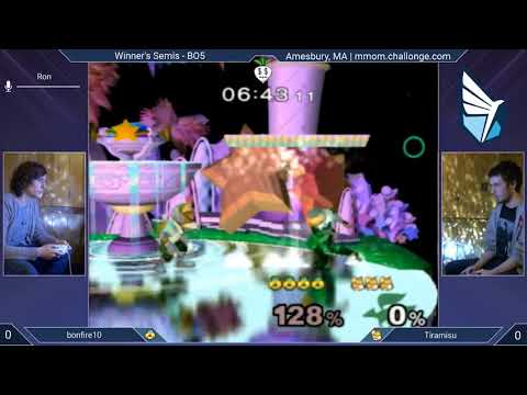 MMOM149 SSBM - bonfire10 (Sheik) vs. HoG | Tiramisu (Fox) - Melee WSF