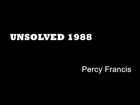 Unsolved 1988 - Percy Francis - Rushden  Murders - 1980s Murders - Northamptonshire True Crime