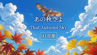 【AI音楽】あの秋空よ-That Autumn Sky-【秋BGM / Autumn Lofi】