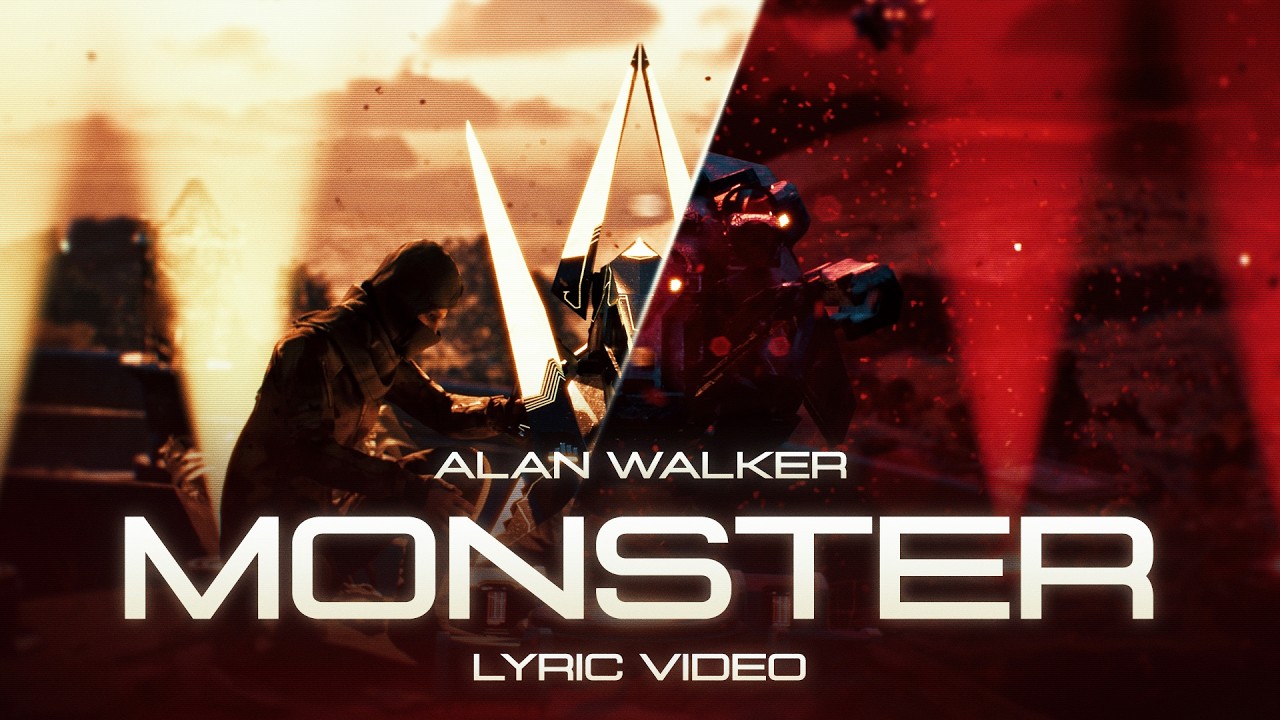 Alan Walker, Emyrson Flora - Monster (Official Lyric Video)