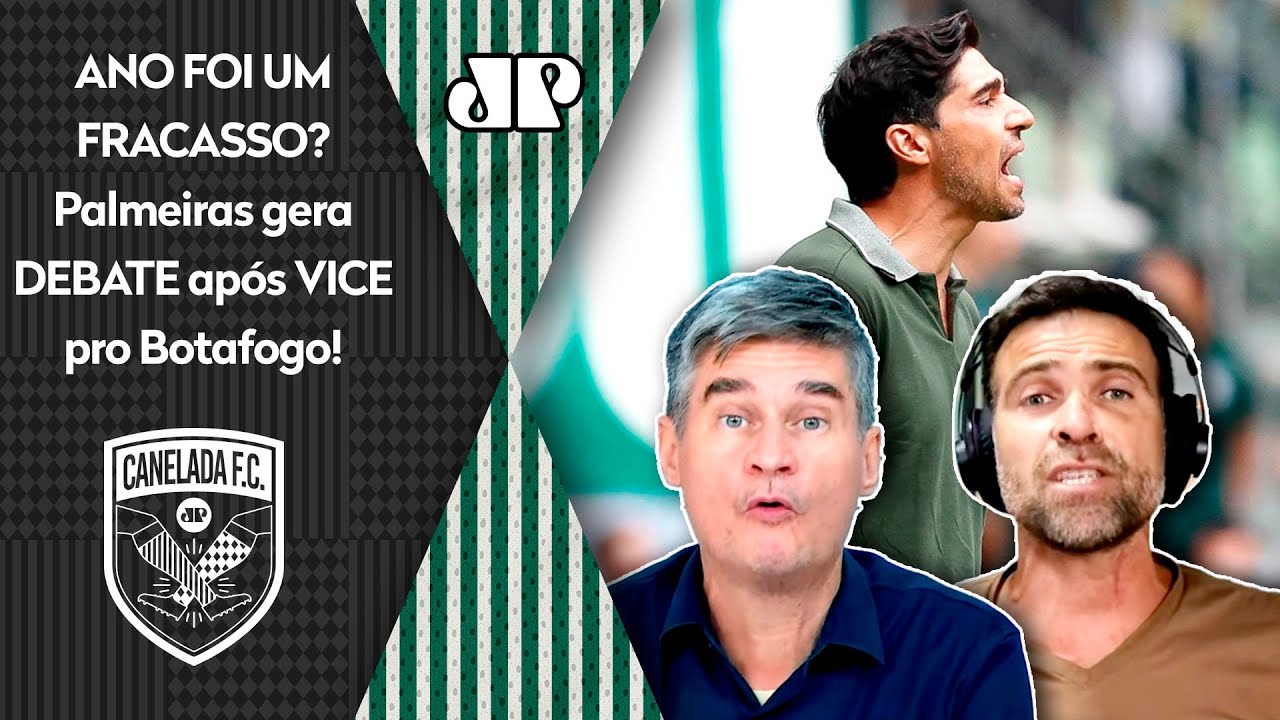 "PARA COM ISSO!!! Tem que ser MUITO BURRO pra achar que o Abel..." VICE do Palmeiras pro Botafogo!