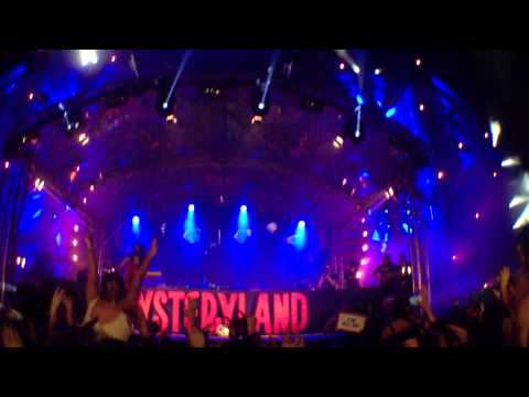 Steve Aoki Caking at Mysteryland 2013