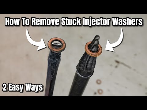 Diesel Injector Seal Removal - How To DIY - What Tools To Use